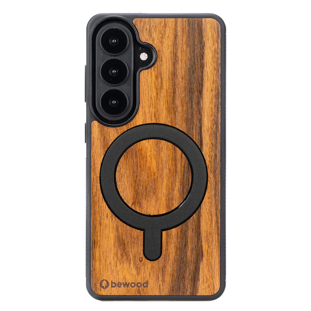 Drewniane Etui Bewood do Samsung Galaxy S26 PALISANDER SANTOS z MagSafe (1)