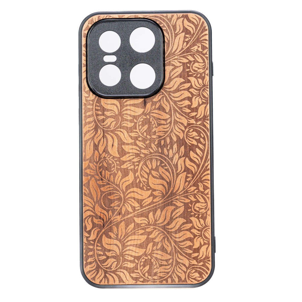 Drewniane Etui Bewood do OnePlus 15 LIŚCIE JABŁOŃ (1)