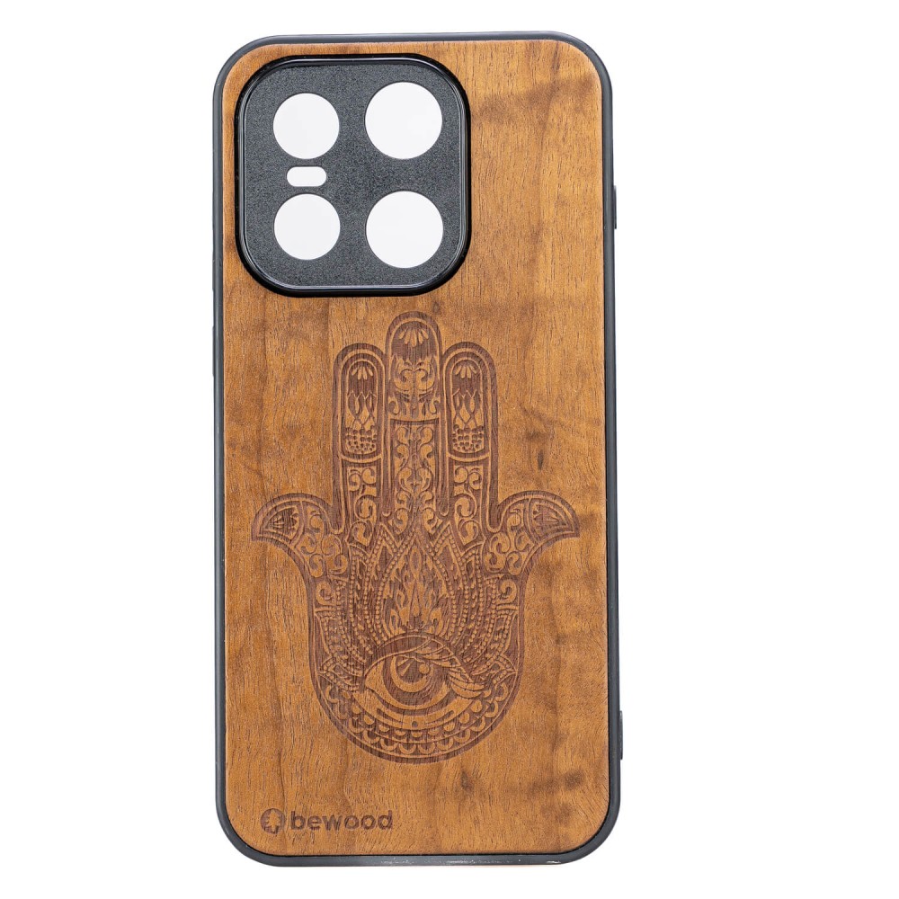 Drewniane Etui Bewood do OnePlus 15 HAMSA IMBUIA (1)
