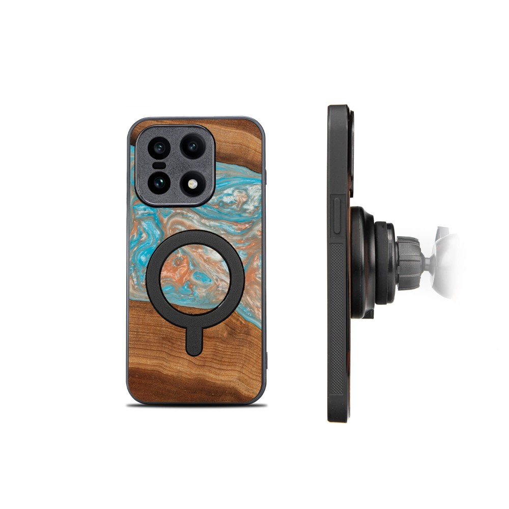 Etui Bewood Unique do OnePlus 15 - Planets - Saturn z MagSafe (2)
