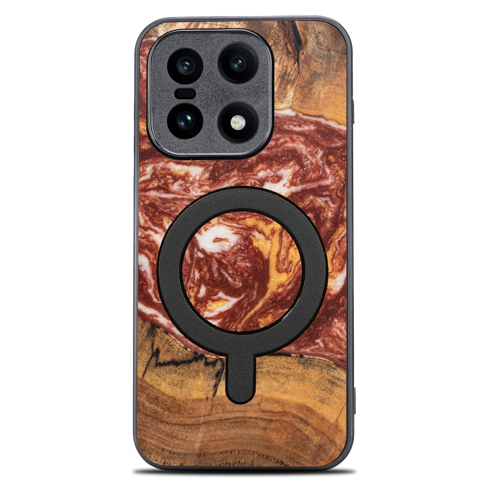 Etui Bewood Unique do OnePlus 15 - Planets - Mars z MagSafe (1)