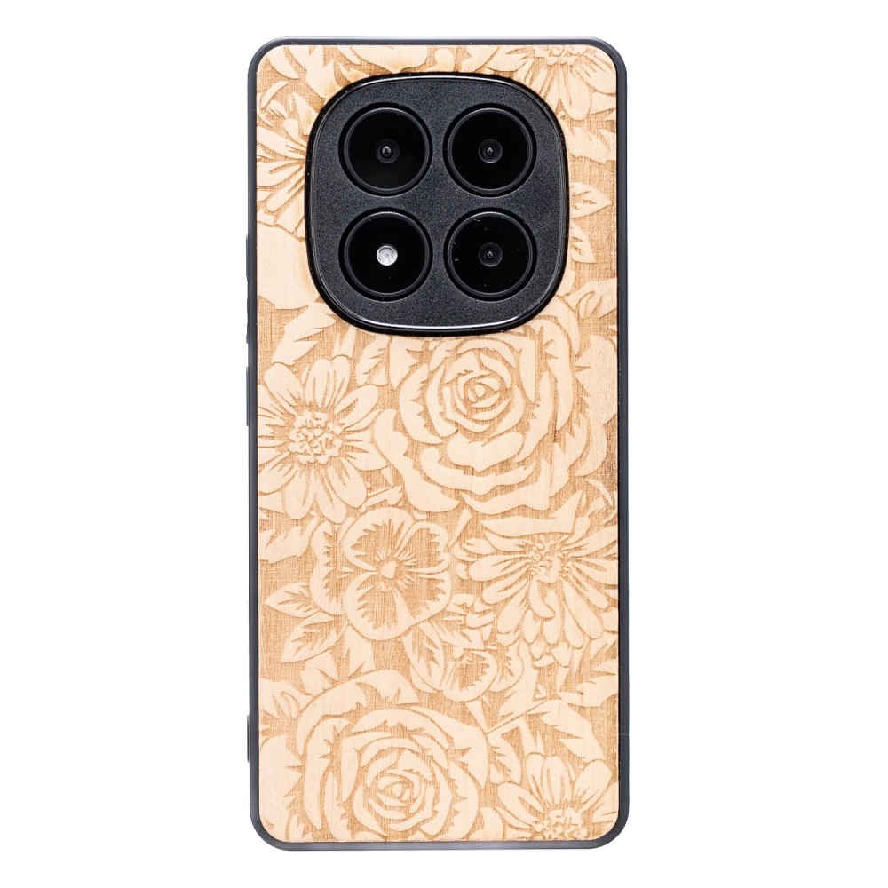 Drewniane Etui Bewood do Xiaomi Redmi Note 15 Pro 5G RÓŻE ANIEGRE (1)
