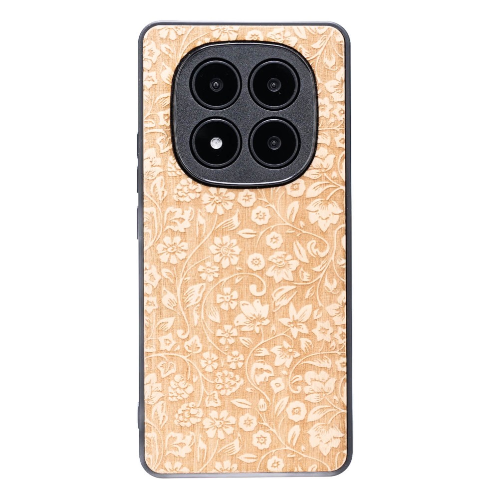 Drewniane Etui Bewood do Xiaomi Redmi Note 15 Pro 5G KWIATY POLNE ANIEGRE (1)