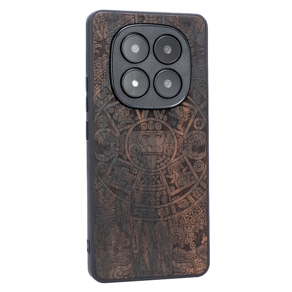 Drewniane Etui Bewood do Xiaomi Redmi Note 15 Pro 5G KALENDARZ AZTECKI ZIRICOTE (2)