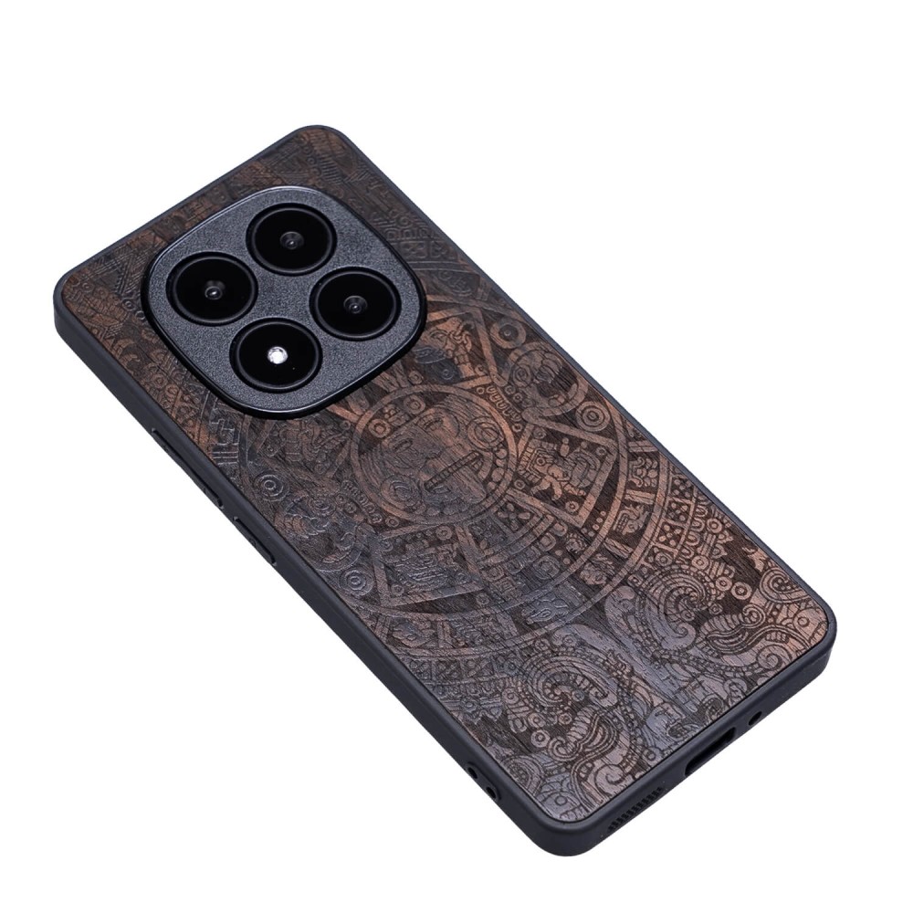 Drewniane Etui Bewood do Xiaomi Redmi Note 15 Pro 5G KALENDARZ AZTECKI ZIRICOTE (3)
