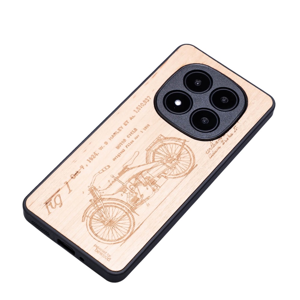 Drewniane Etui Bewood do Xiaomi Redmi Note 15 Pro 5G HARLEY PATENT ANIEGRE (3)