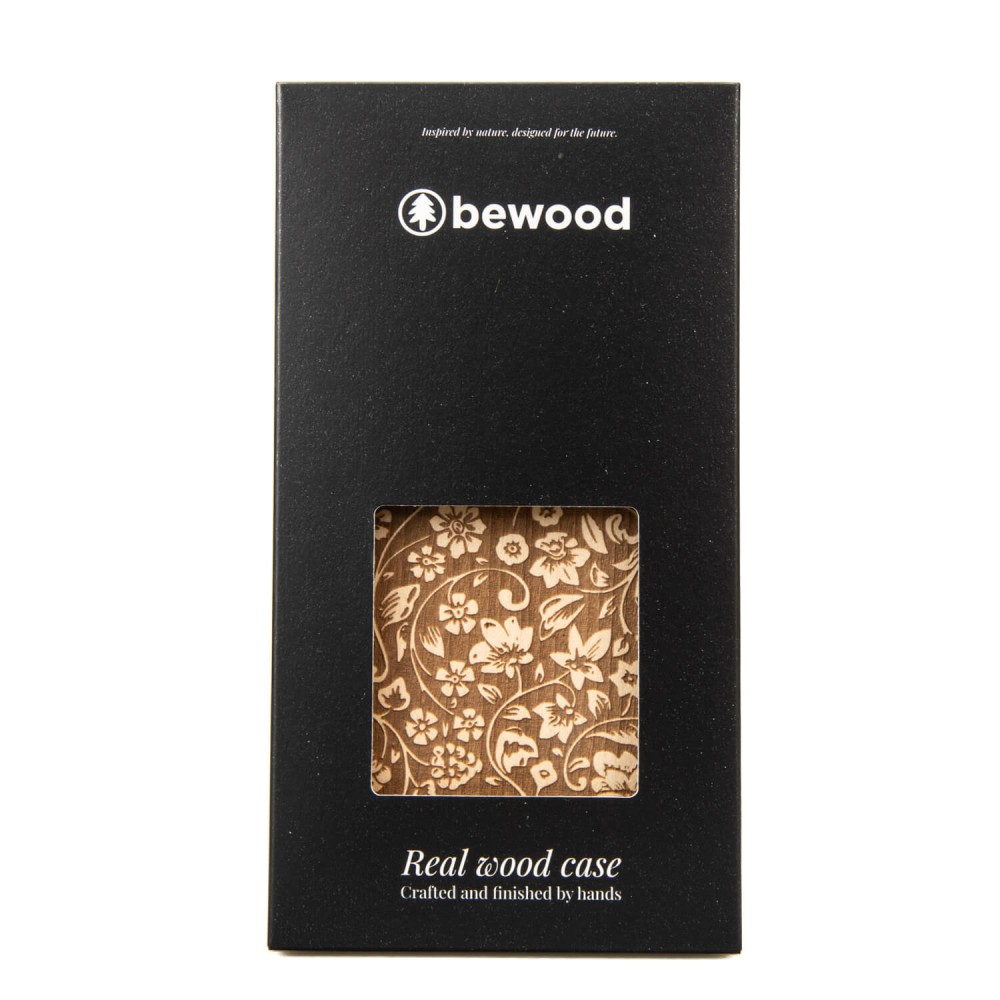 Drewniane Etui Bewood do Xiaomi Redmi Note 15 5G KWIATY POLNE ANIEGRE (4)