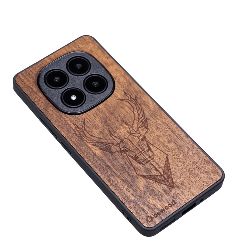 Drewniane Etui Bewood do Xiaomi Redmi Note 15 5G JELEŃ IMBUIA (3)