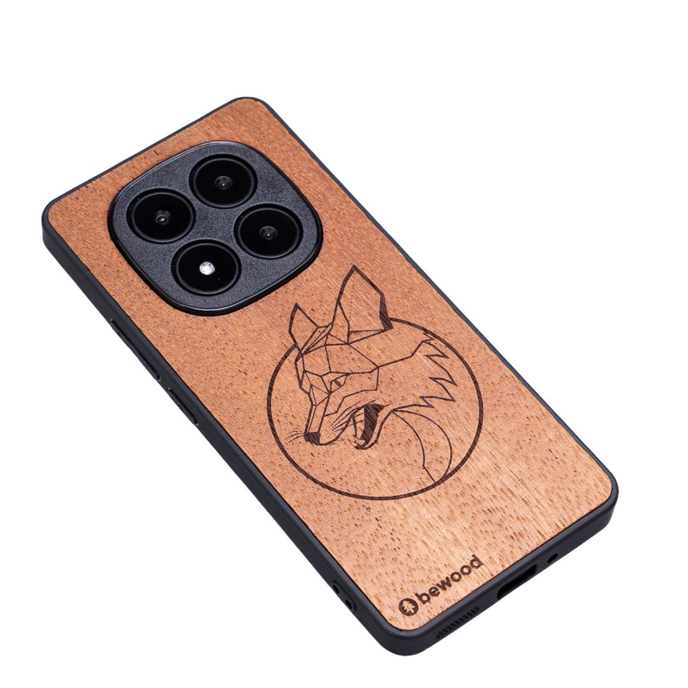 Drewniane Etui Bewood do Xiaomi Redmi Note 15 Pro Plus 5G LIS MERBAU (3)