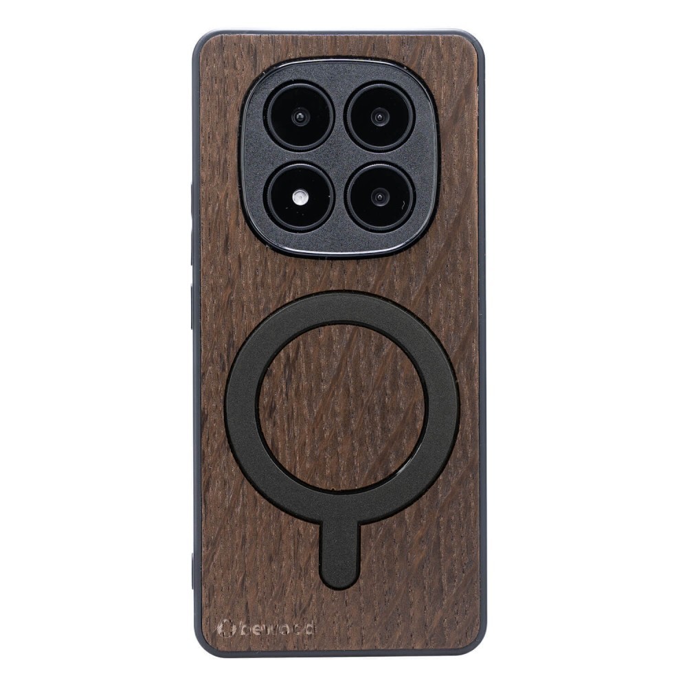 Drewniane Etui Bewood do Xiaomi Redmi Note 15 Pro Plus 5G DĄB WĘDZONY z MagSafe (1)