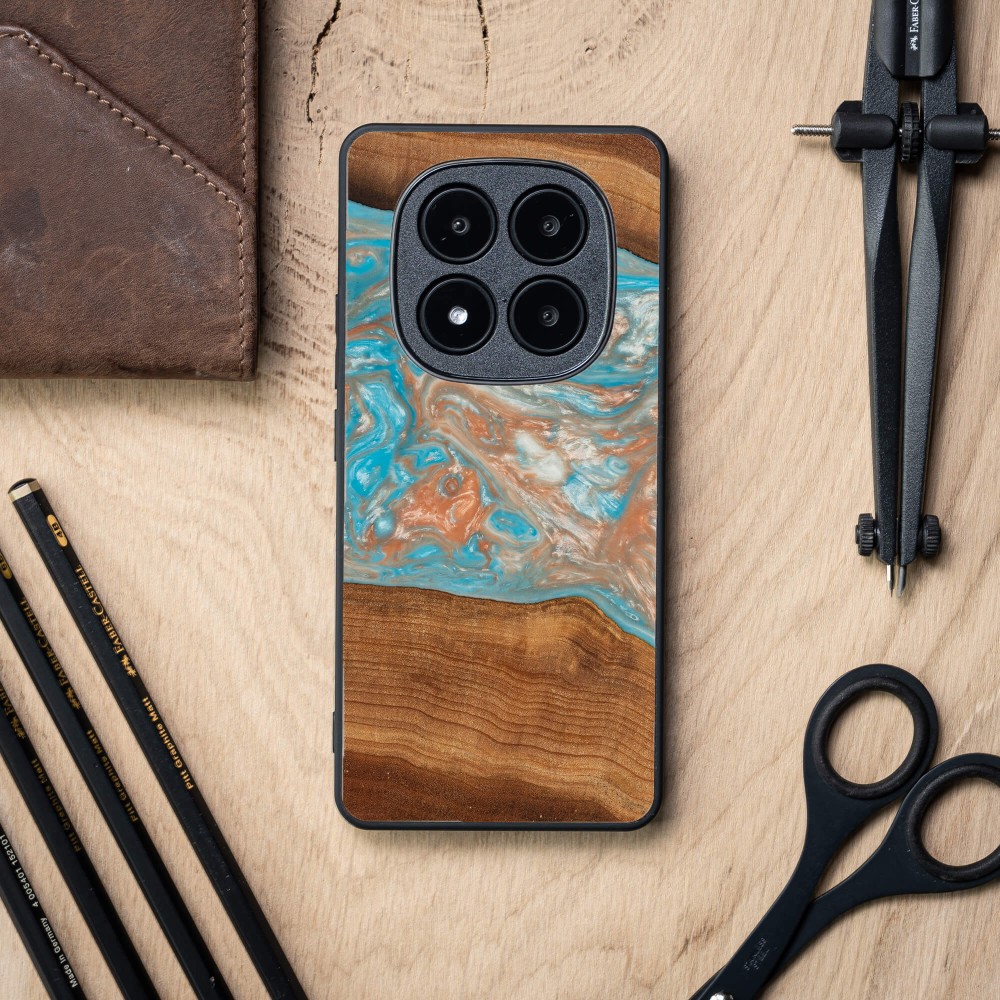 Etui Bewood Unique do Xiaomi Redmi Note 15 Pro 5G - Planets - Saturn (2)