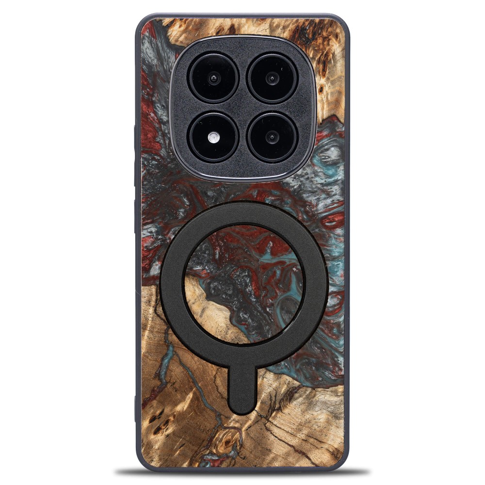 Etui Bewood Unique do Xiaomi Redmi Note 15 Pro 5G - Planets - Pluton z MagSafe (1)