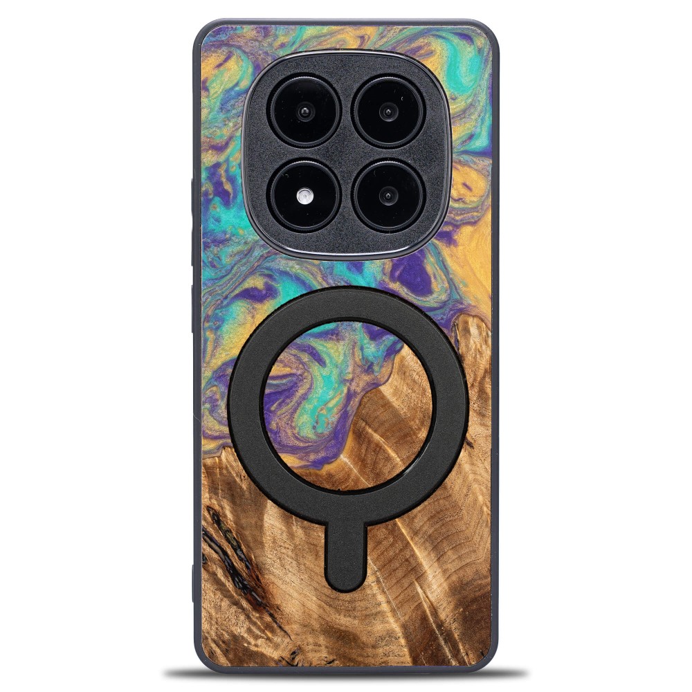 Etui Bewood Unique do Xiaomi Redmi Note 15 Pro 5G - Planets - Merkury z MagSafe (1)