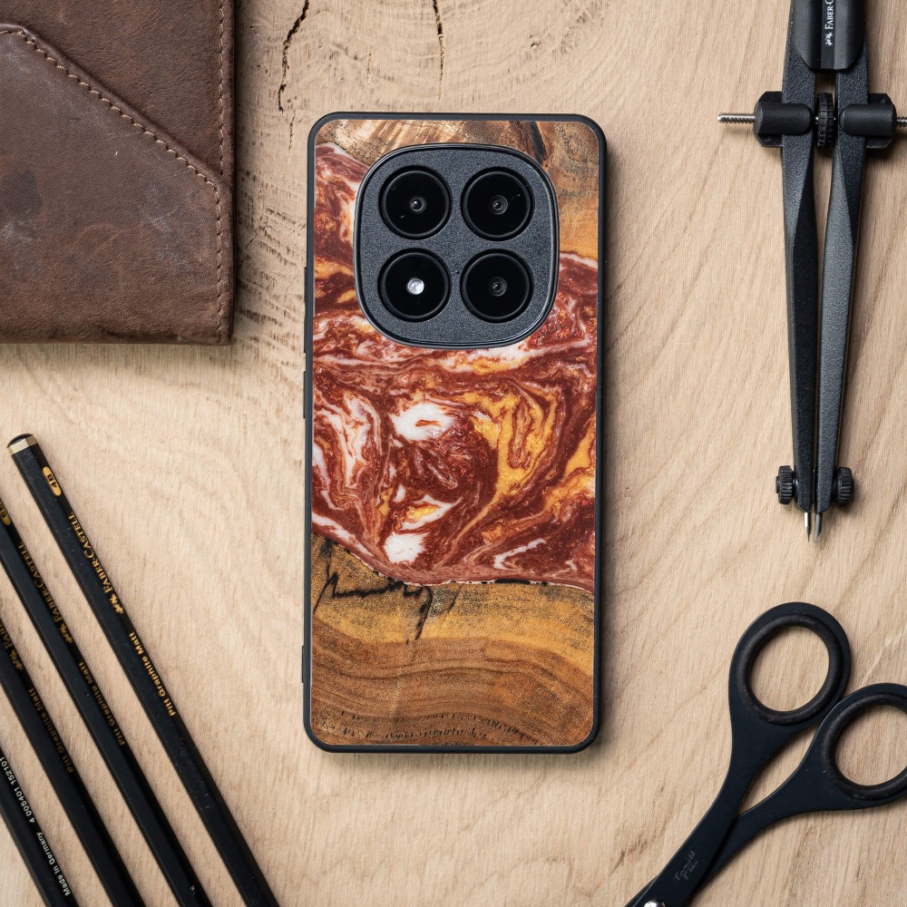 Etui Bewood Unique do Xiaomi Redmi Note 15 5G - Planets - Mars (2)