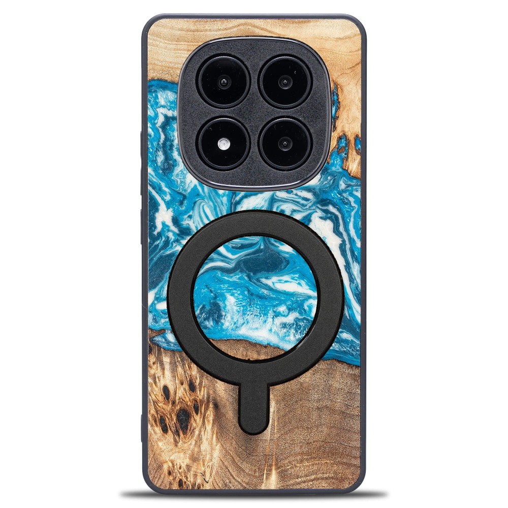Etui Bewood Unique do Xiaomi Redmi Note 15 5G - Planets - Uran z MagSafe (1)