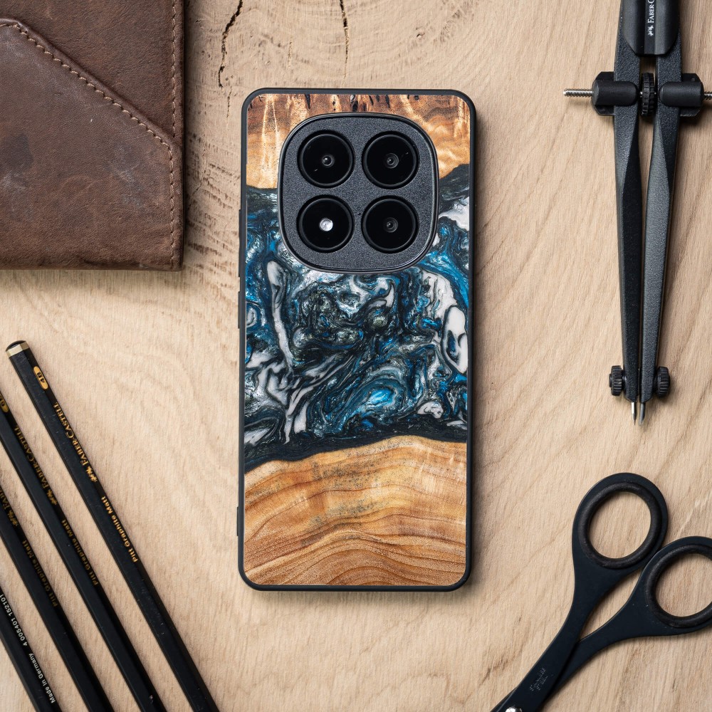 Etui Bewood Unique do Xiaomi Redmi Note 15 Pro Plus 5G - Planets - Ziemia (2)