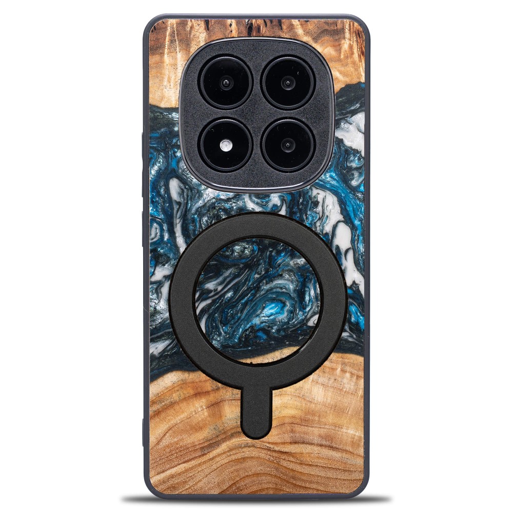 Etui Bewood Unique do Xiaomi Redmi Note 15 Pro Plus 5G - Planets - Ziemia z MagSafe (1)