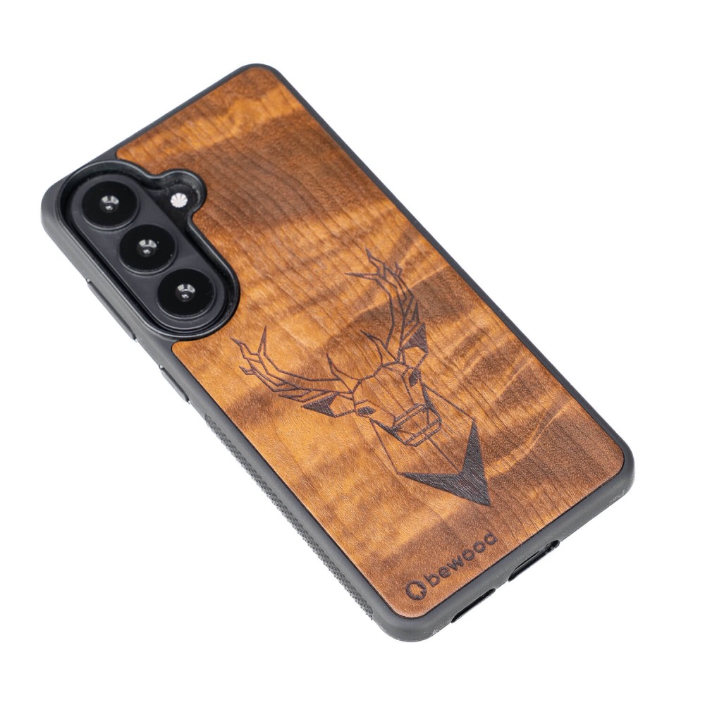 Drewniane Etui Bewood do Samsung Galaxy A37 5G JELEŃ IMBUIA (3)
