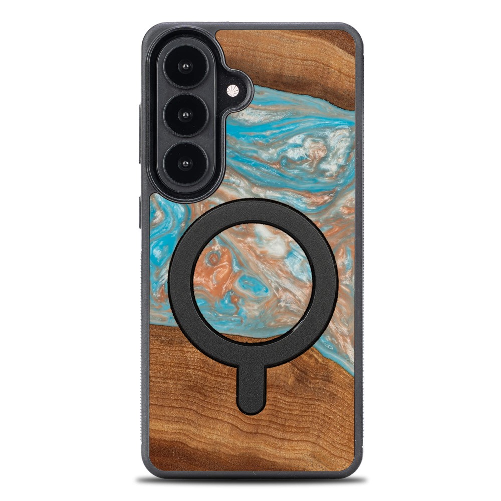 Etui Bewood Unique do Samsung Galaxy A57 5G - Planets - Saturn z MagSafe (1)
