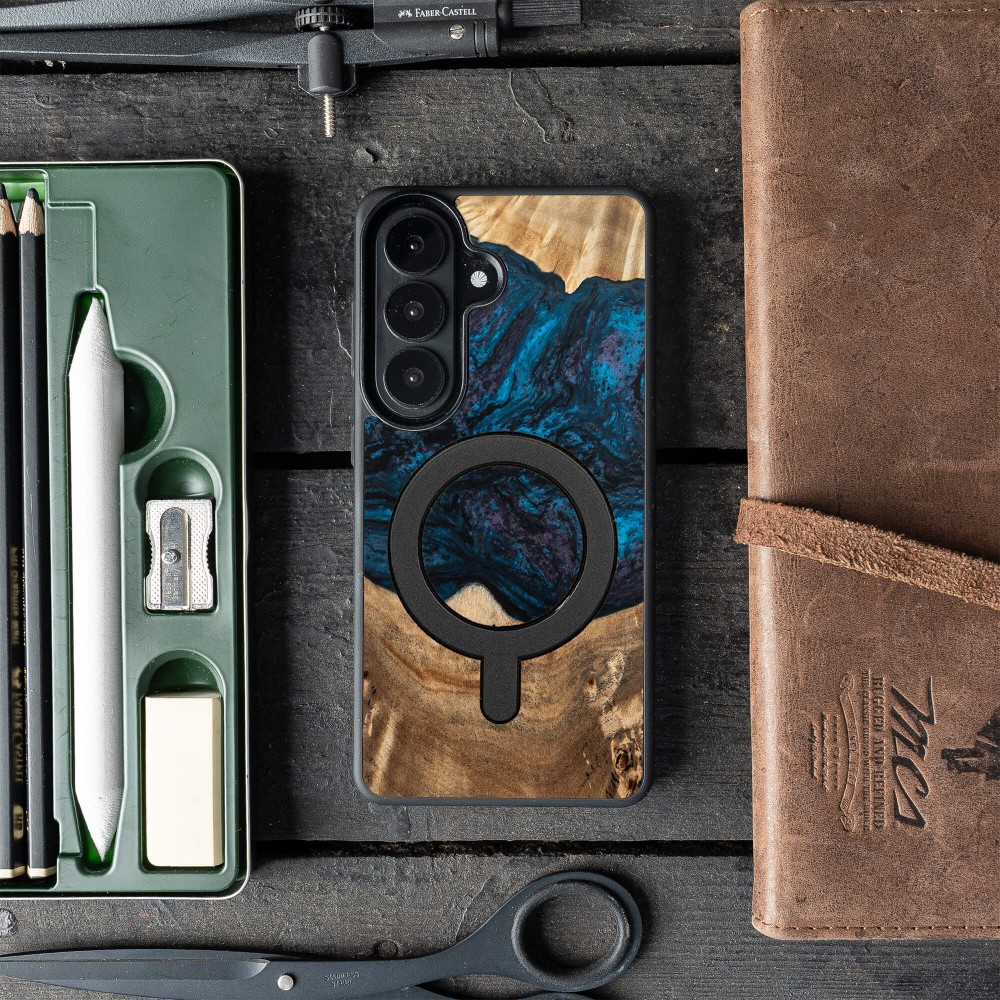 Etui Bewood Unique do Samsung Galaxy A57 5G - Planets - Neptun z MagSafe (3)