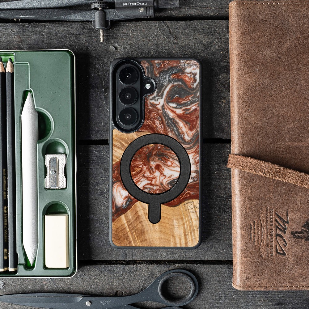 Etui Bewood Unique do Samsung Galaxy A37 5G - Planets - Wenus z MagSafe (3)