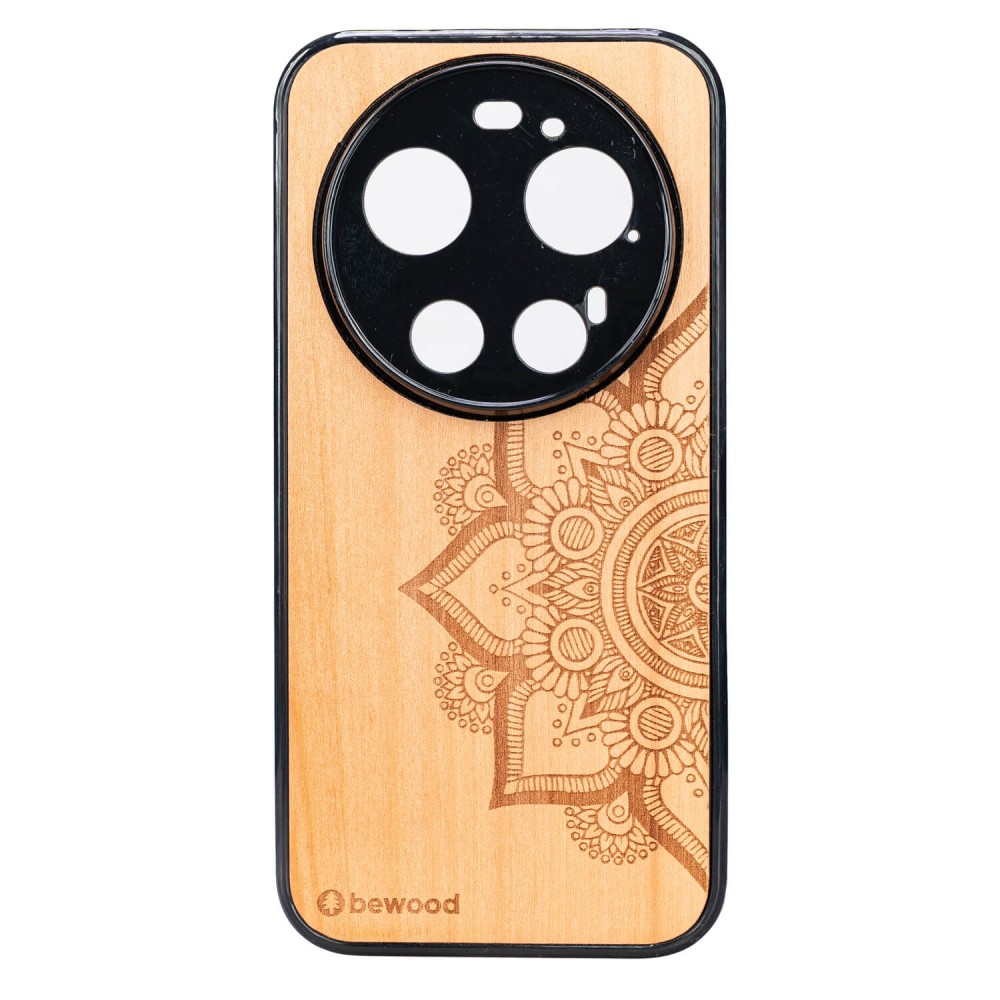 Drewniane Etui Bewood do Xiaomi 17 Ultra MANDALA JABŁOŃ (1)