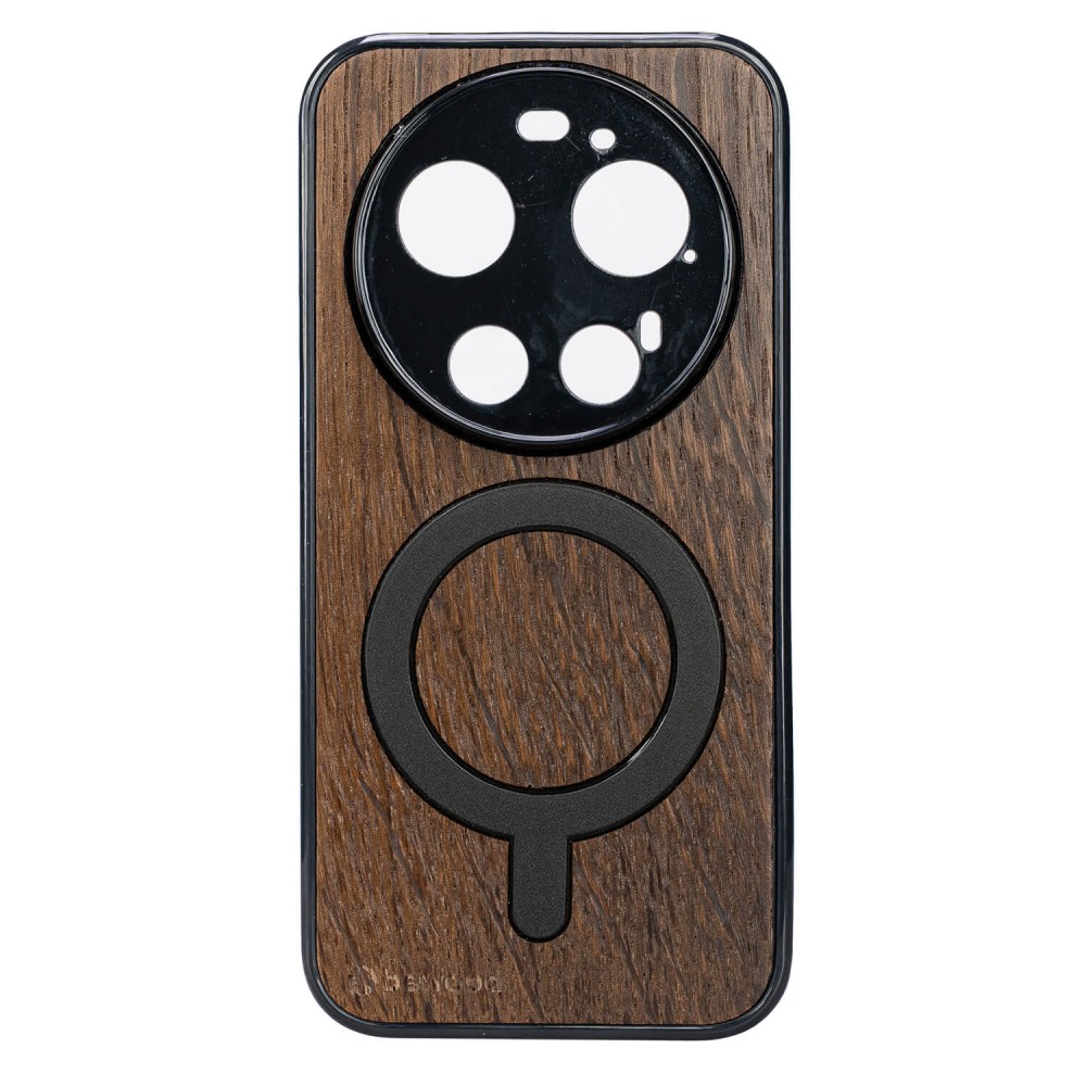 Drewniane Etui Bewood do Xiaomi 17 Ultra DĄB WĘDZONY z MagSafe (1)