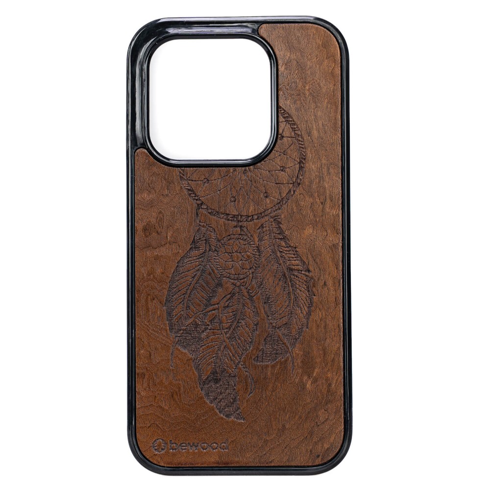 Drewniane Etui Bewood do Xiaomi 17 ŁAPACZ SNÓW IMBUIA (1)