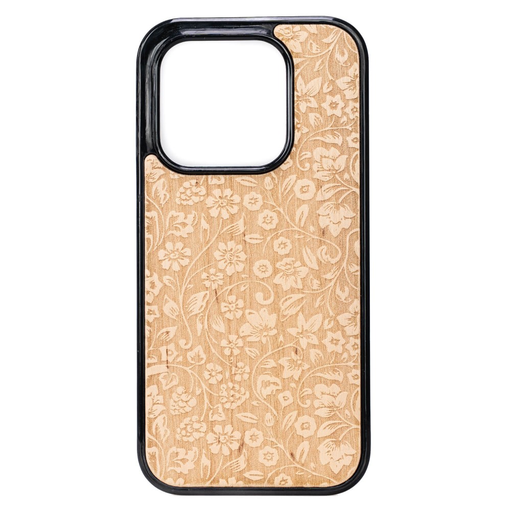 Drewniane Etui Bewood do Xiaomi 17 KWIATY POLNE ANIEGRE (1)