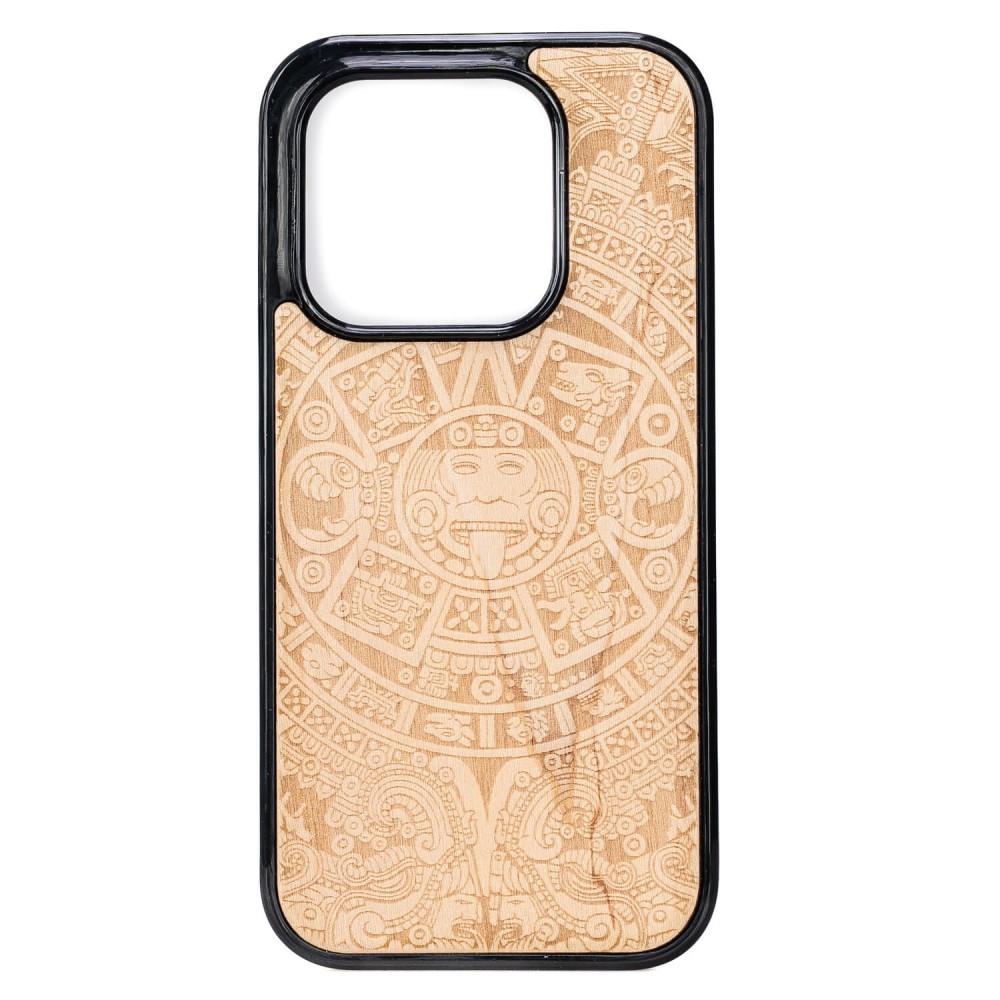 Drewniane Etui Bewood do Xiaomi 17 KALENDARZ AZTECKI ANIEGRE (1)