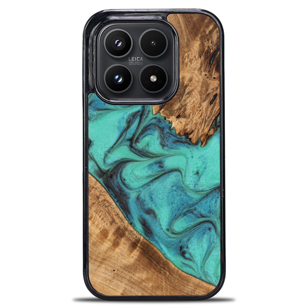 Etui Bewood Unique do Xiaomi 17 - Turquoise (1)
