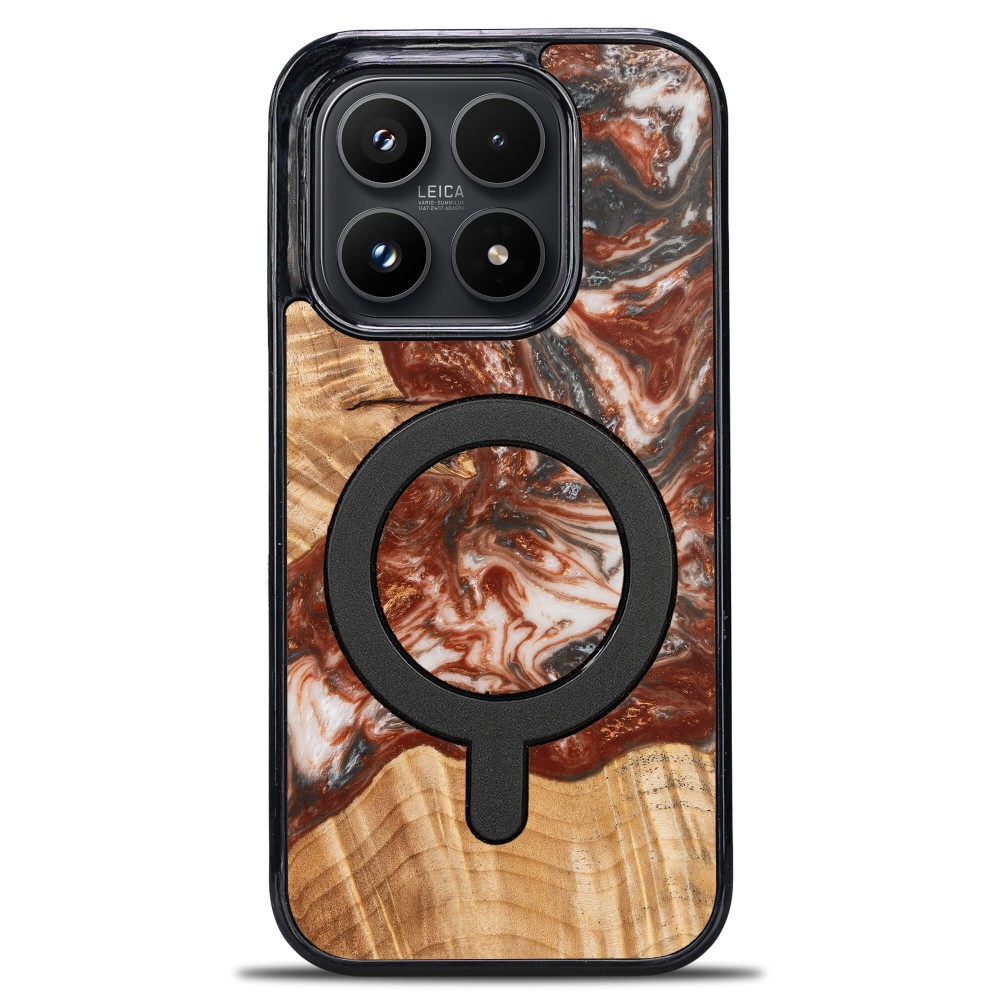 Etui Bewood Unique do Xiaomi 17 - Planets - Wenus z MagSafe (1)