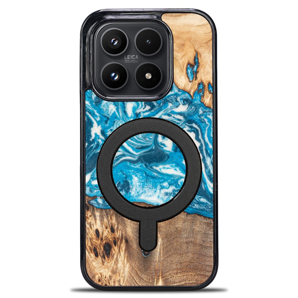 Etui Bewood Unique do Xiaomi 17 - Planets - Uran z MagSafe (1)
