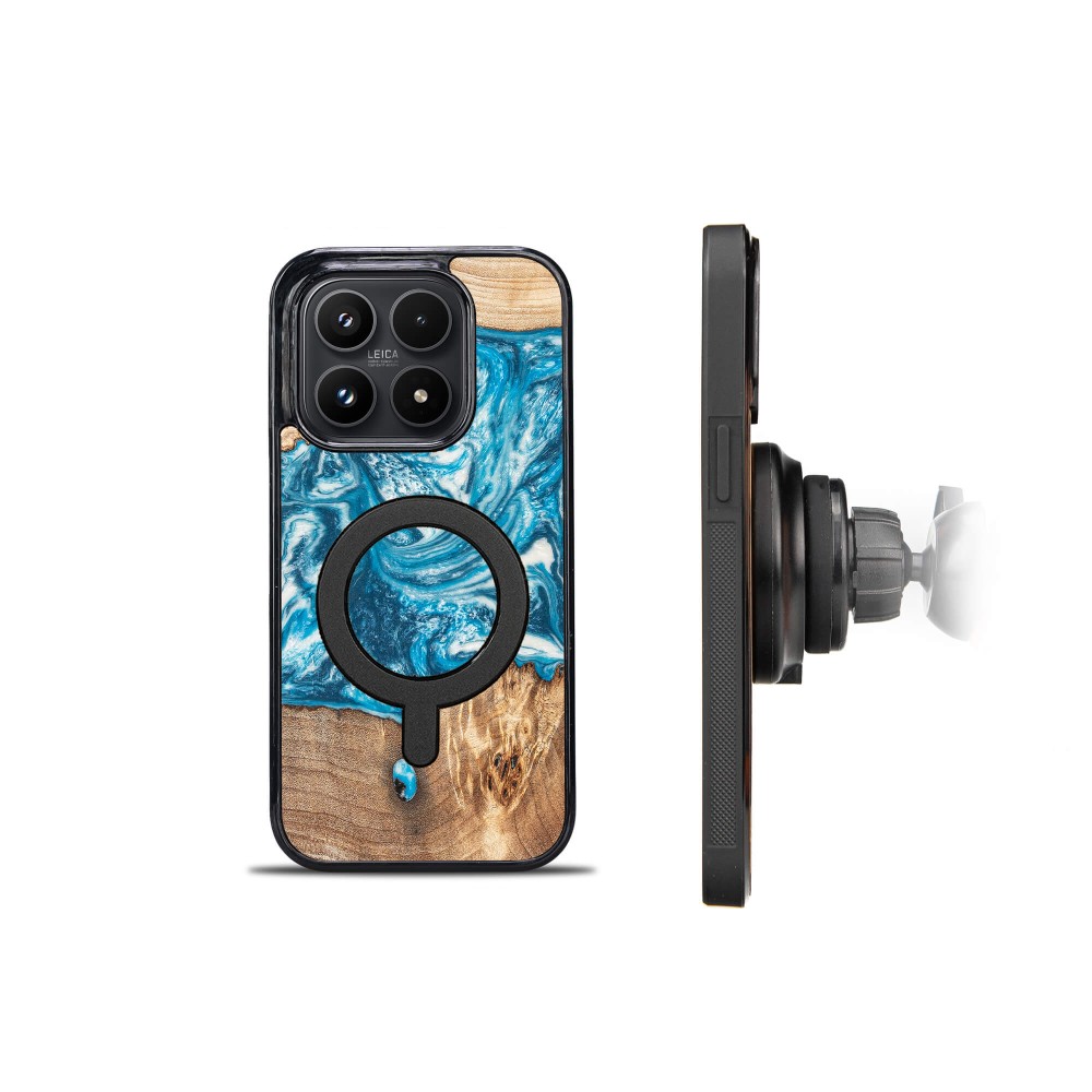 Etui Bewood Unique do Xiaomi 17 - Planets - Uran z MagSafe (2)