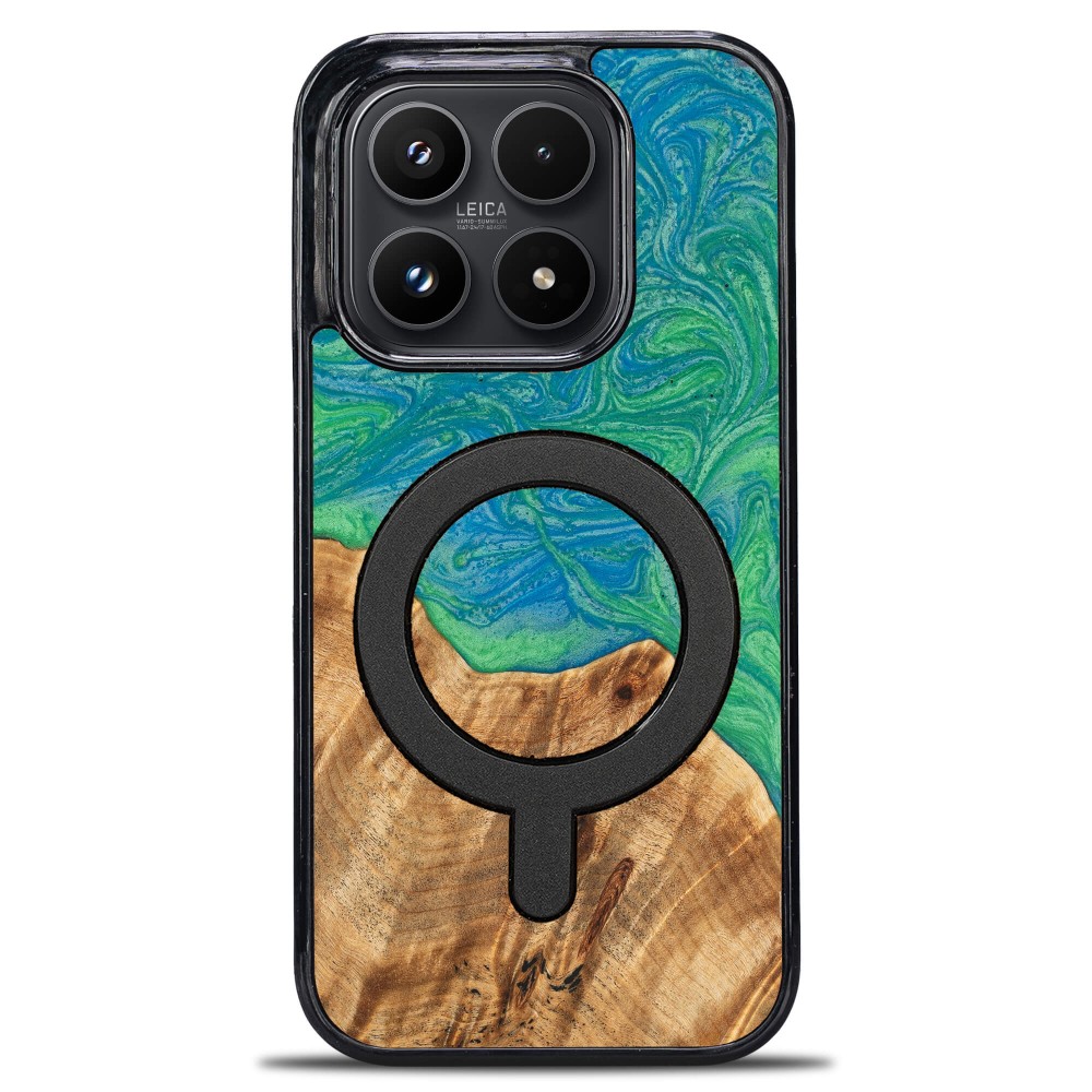 Etui Bewood Unique do Xiaomi 17 - Neons - Tokyo z MagSafe (1)
