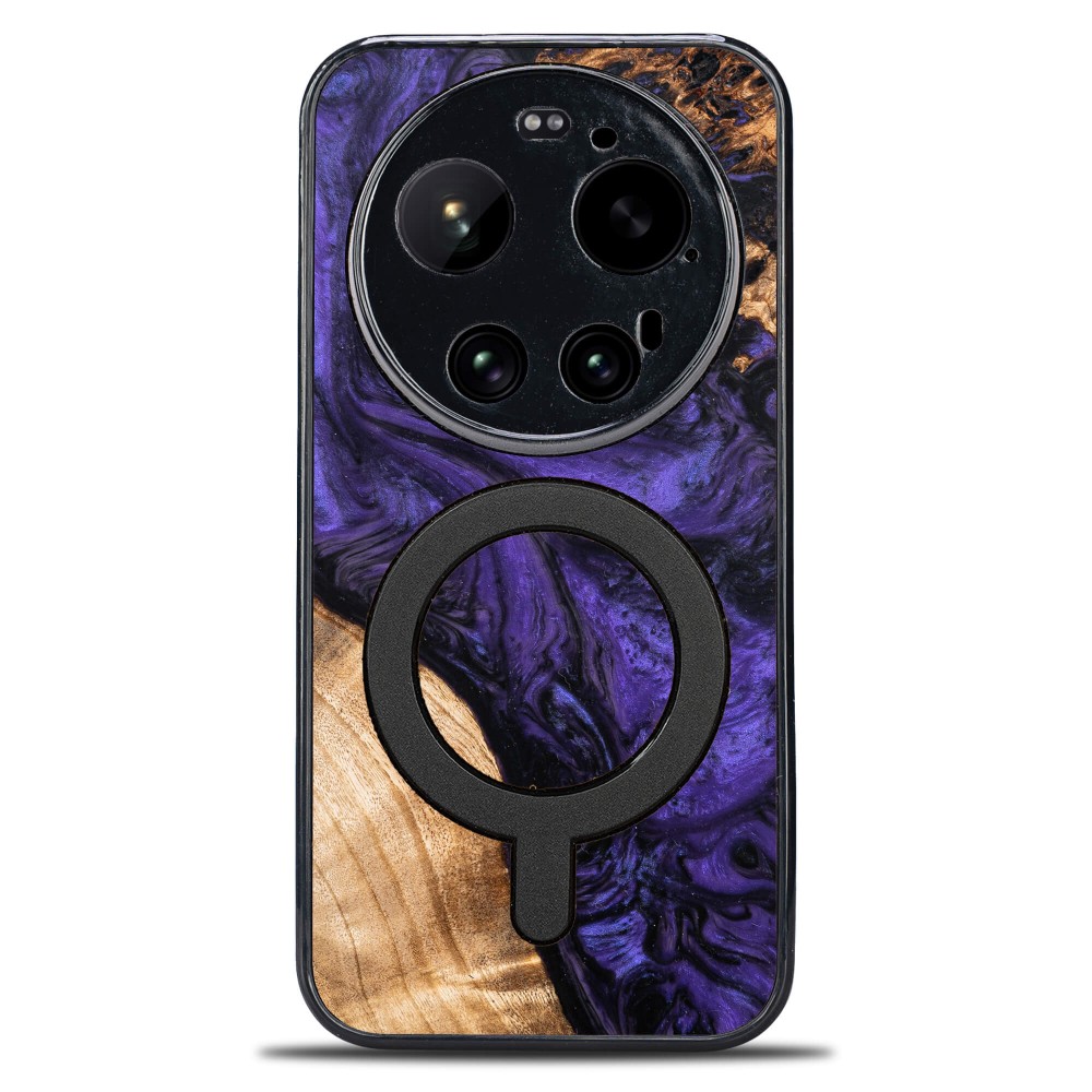 Etui Bewood Unique do Xiaomi 17 Ultra - Violet z MagSafe (1)