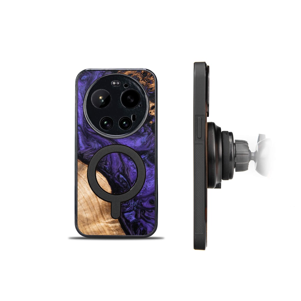 Etui Bewood Unique do Xiaomi 17 Ultra - Violet z MagSafe (2)