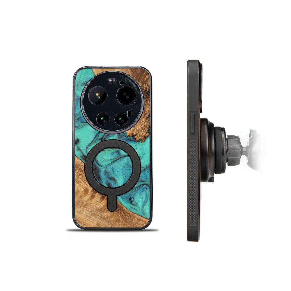 Etui Bewood Unique do Xiaomi 17 Ultra - Turquoise z MagSafe (2)