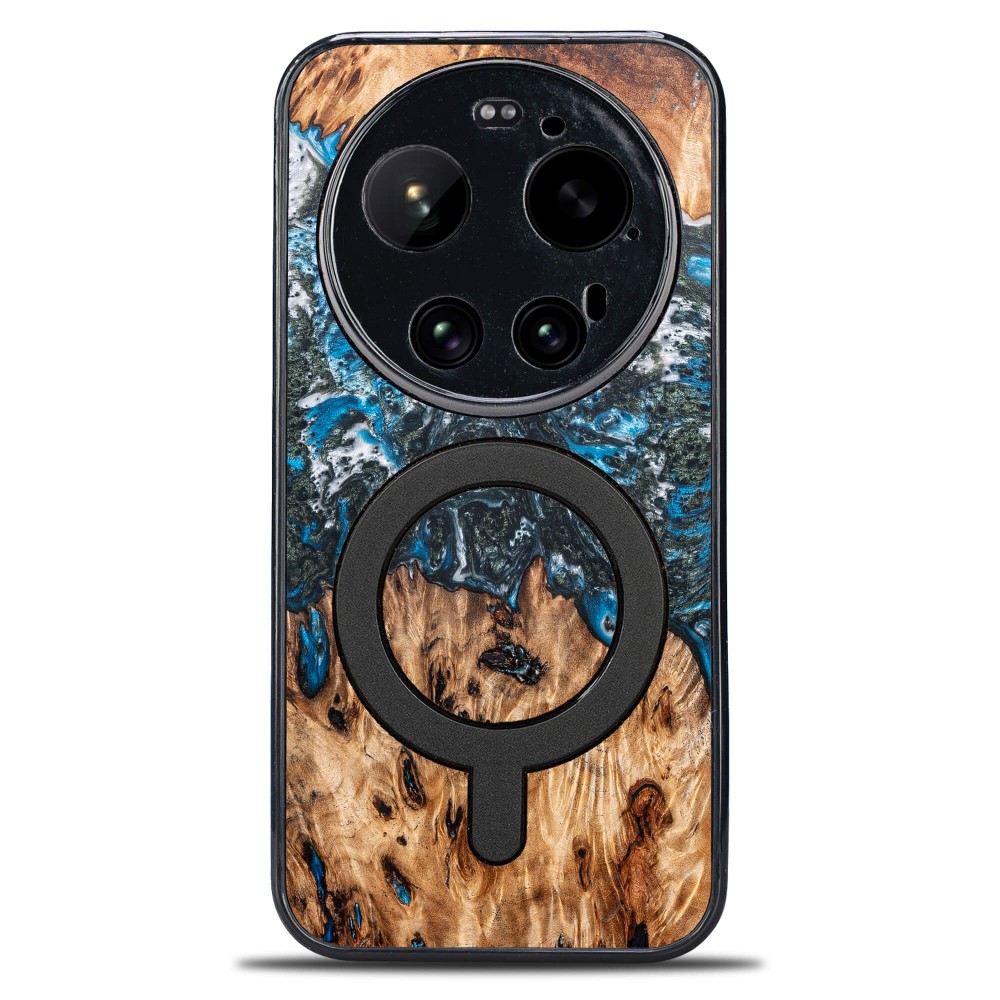 Etui Bewood Unique do Xiaomi 17 Ultra - Planets - Ziemia z MagSafe (1)