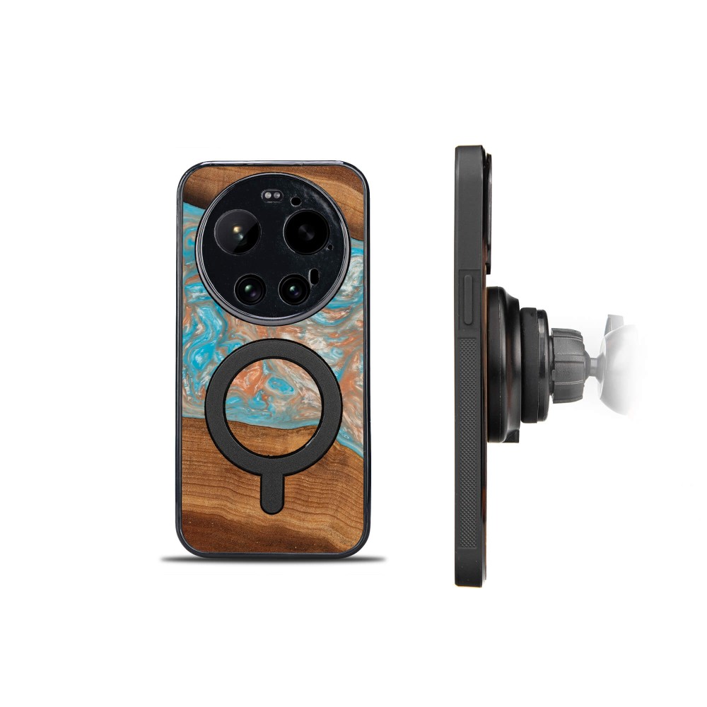 Etui Bewood Unique do Xiaomi 17 Ultra - Planets - Saturn z MagSafe (2)