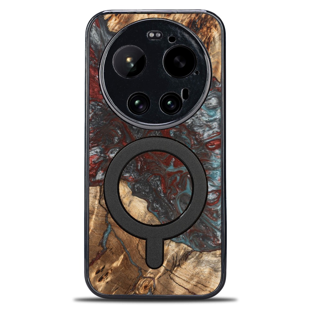 Etui Bewood Unique do Xiaomi 17 Ultra - Planets - Pluton z MagSafe (1)