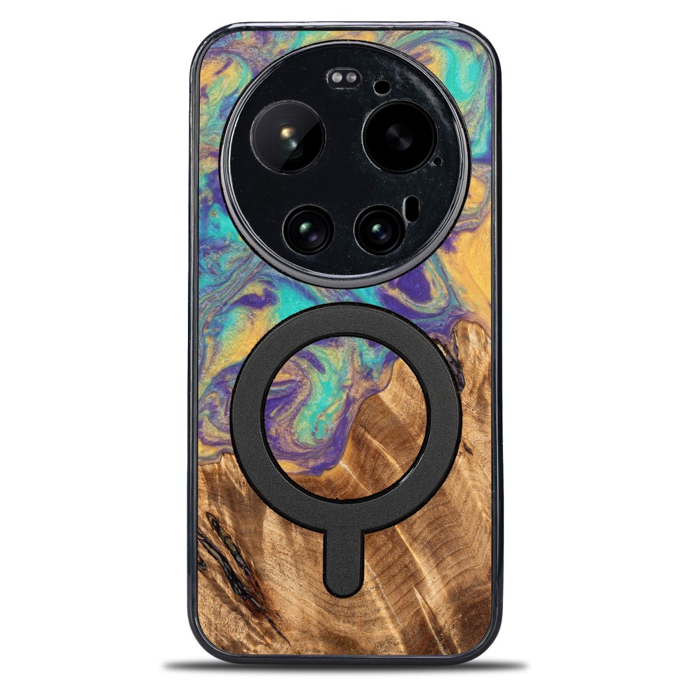 Etui Bewood Unique do Xiaomi 17 Ultra - Planets - Merkury z MagSafe (1)