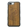 mini: Apple iPhone 6/6s/7/8 Plus Wolf Imbuia Wood Case HEAVY (1)