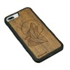 mini: Apple iPhone 6/6s/7/8 Plus Wolf Imbuia Wood Case HEAVY (2)