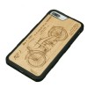 mini: Drewniane Etui iPhone 6/6s/7/8 Plus HARLEY PATENT ANIEGRE HEAVY (2)