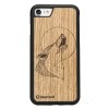 mini: Drewniane Etui iPhone 7/8/SE 2020/2022 WILK DĄB (1)