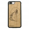 mini: Drewniane Etui iPhone 7 Plus / 8 Plus WILK DĄB (1)