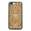 mini: Drewniane Etui iPhone 7 Plus / 8 Plus KALENDARZ AZTECKI ANIEGRE (1)