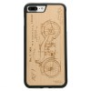 mini: Drewniane Etui iPhone 7 Plus / 8 Plus HARLEY PATENT ANIEGRE (1)