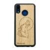 mini: Drewniane Etui Huawei P20 Lite WILK DĄB (1)